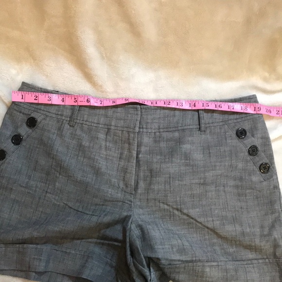 Courtenay grey chambray shorts size 16 . Like new - Picture 14 of 15